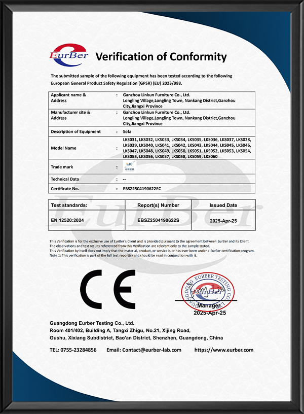 Quality Compliance Certificate 9