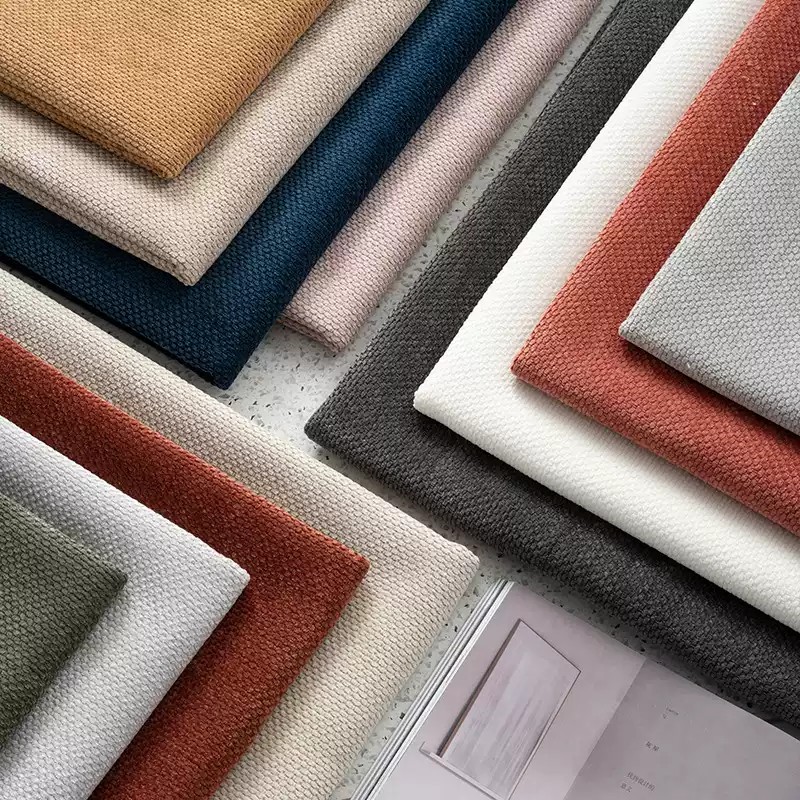 High-Quality Home furniture single-sided Chenille fabric, polyester jacquard Chenille Manufacturers, Factories