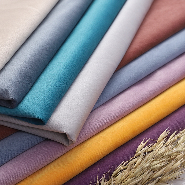 High-quality velvet sofa cushion fabric