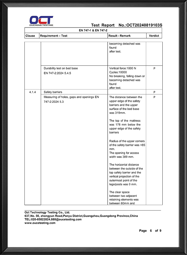 Quality Compliance Certificate 18