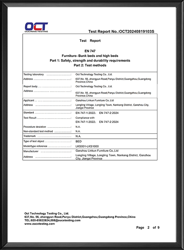 Quality Compliance Certificate 14