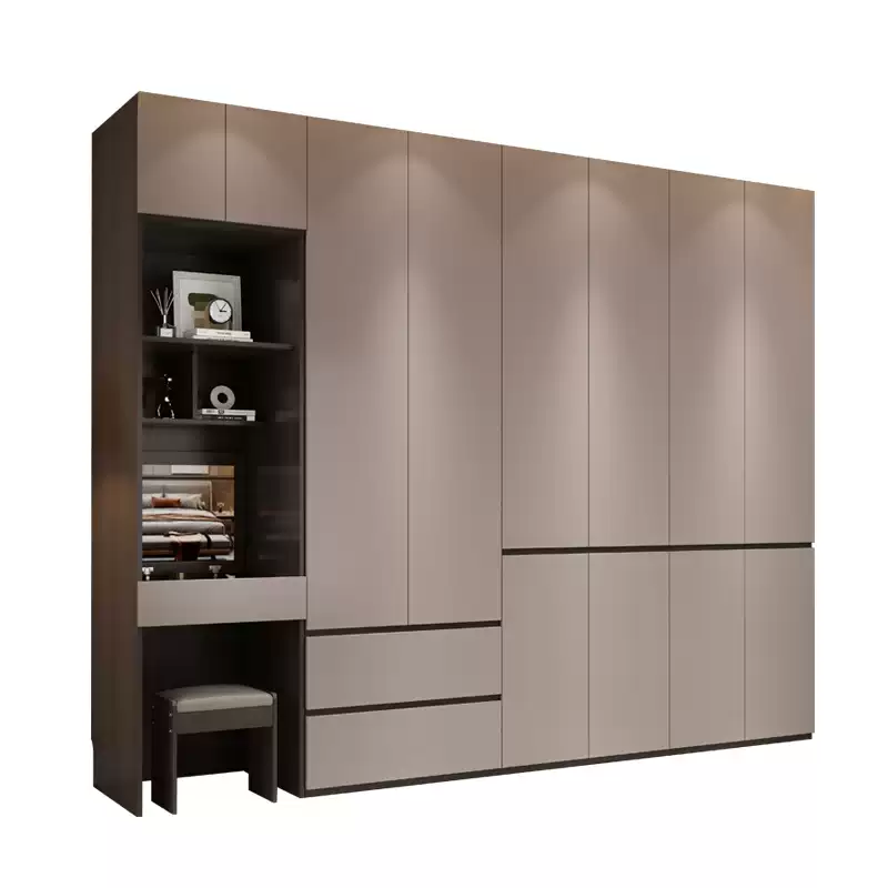 Durable OSB material wardrobe design