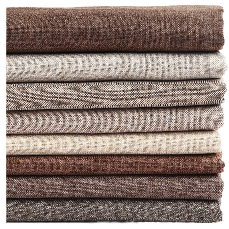 Wholesale polyester throw pillows seat cushions and linen sofa fabrics