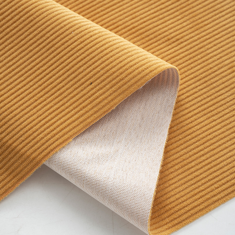 High-Quality Corduroy fabric thickened solid color sofa cover fabric Manufacturers, Factories