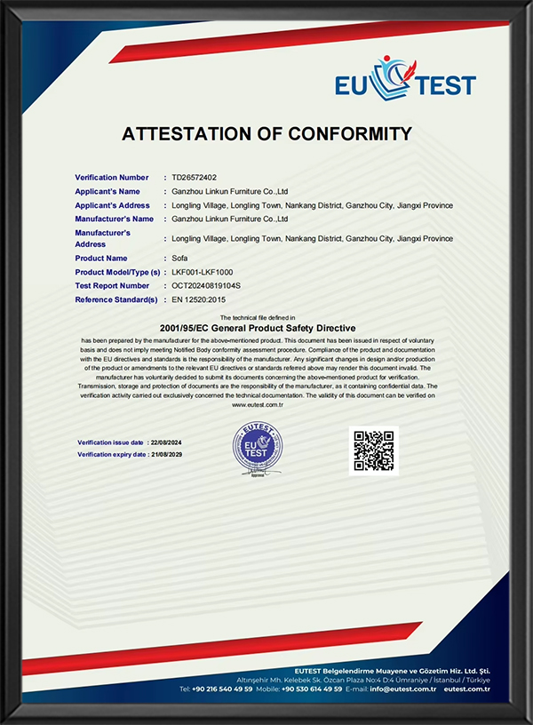 Quality Compliance Certificate 12