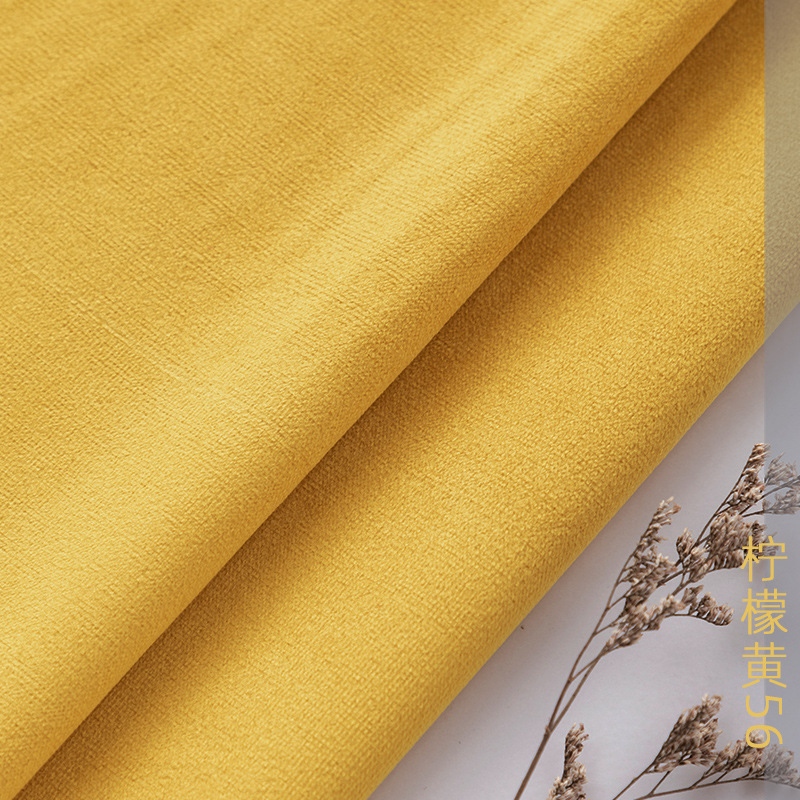 High-quality velvet sofa cushion fabric