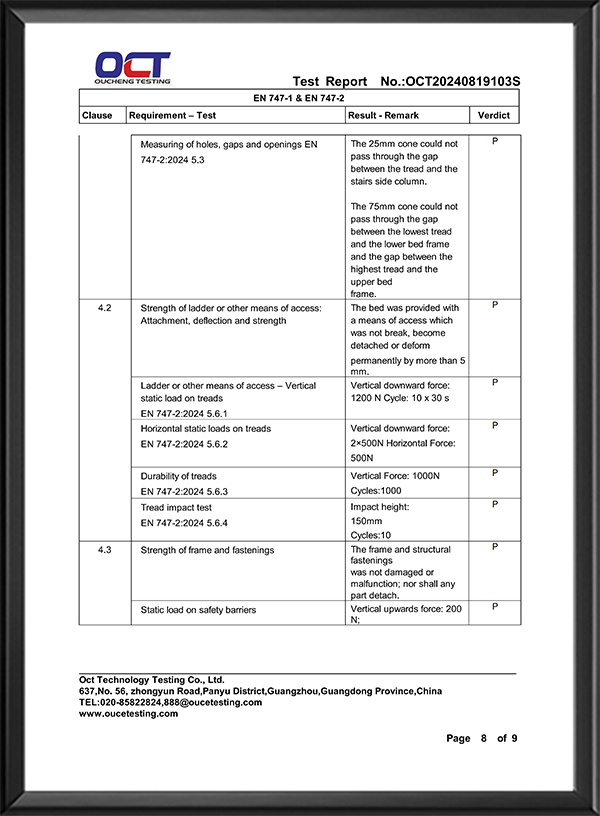 Quality Compliance Certificate 20