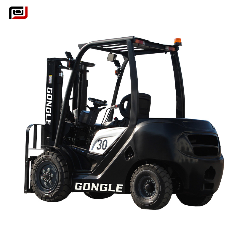 Multi Directional 3ton Warehouse Fork Lifts Truck Diesel Electric Battery Portable Forklift Truck Industrial Construction Lifting Equipment