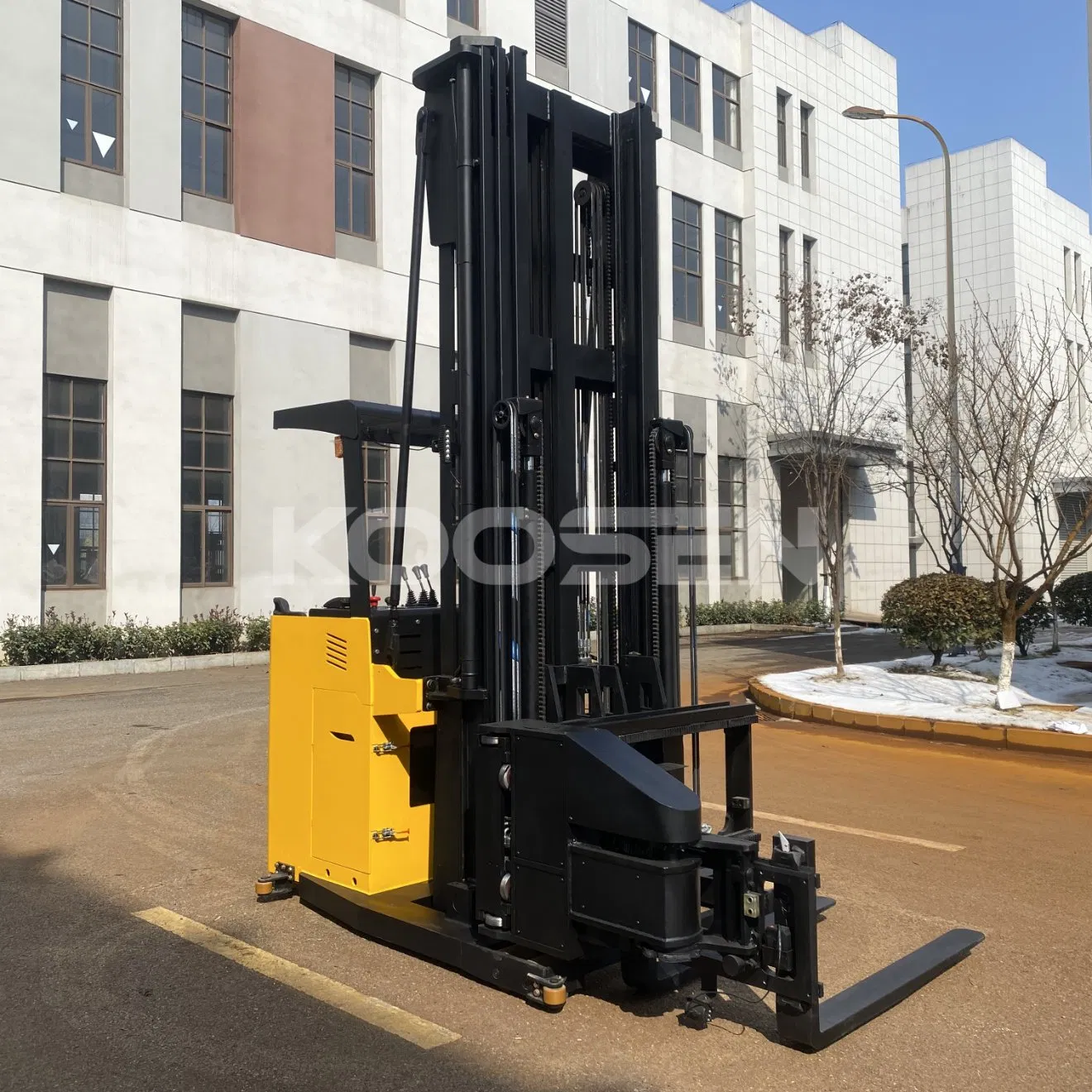Vna Very Narrow Aisle Electric Forklift Warehouse Reach Truck