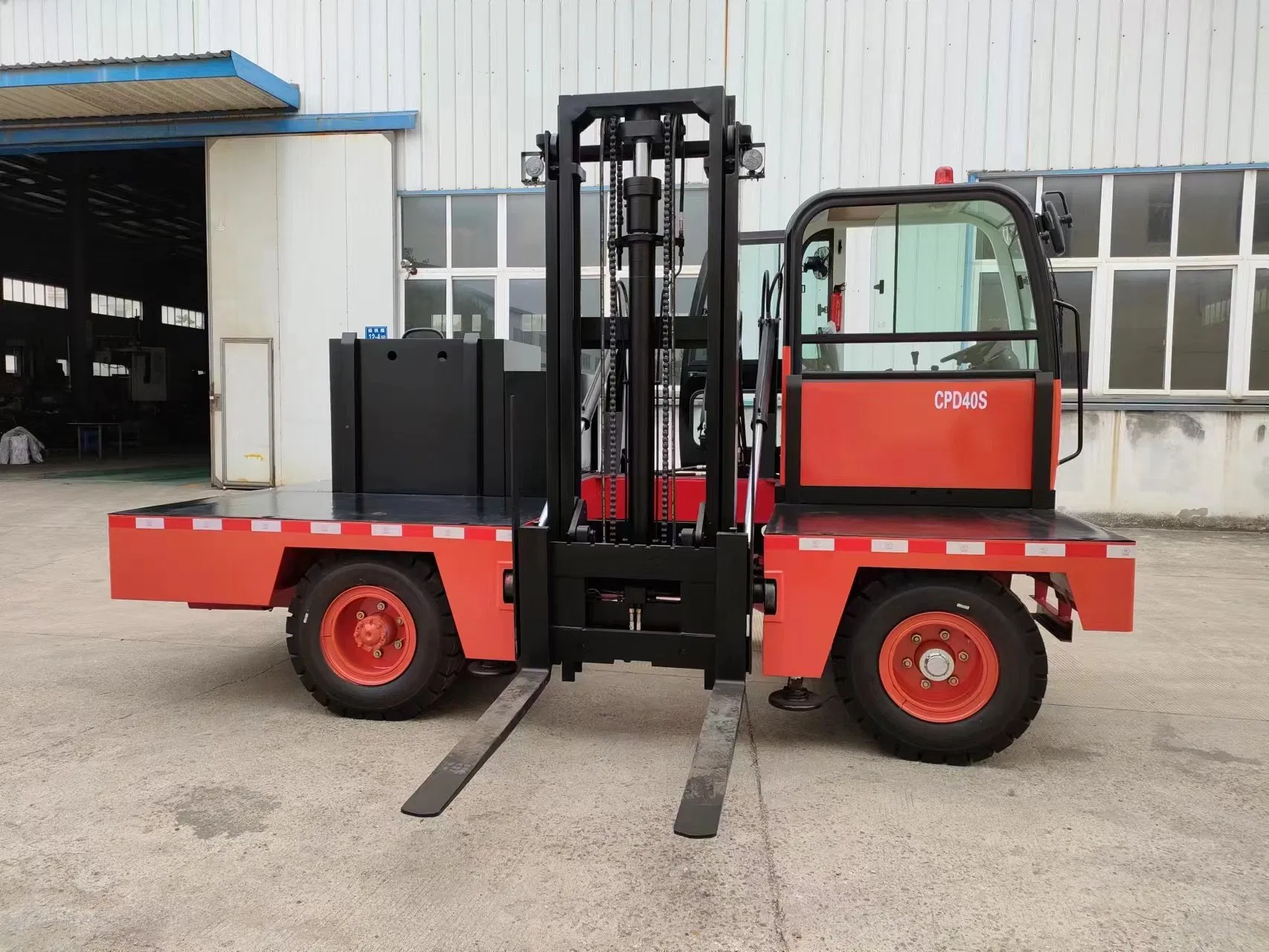 Hot Sale Diesel Side Loader Ltmg Lift China 5 6 8 10 12 Electric 3 Ton Side Loader Forklift