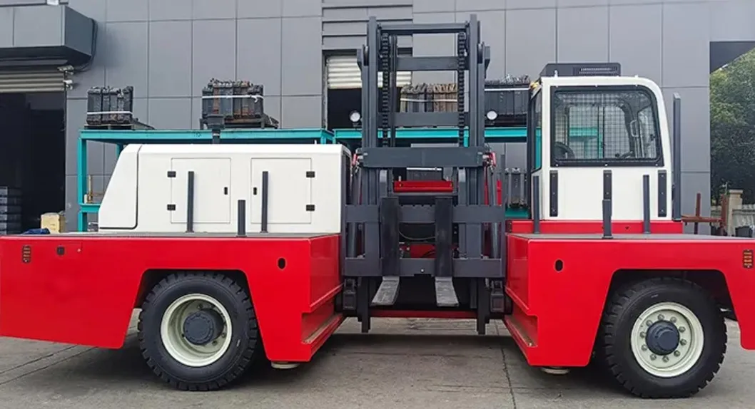 Sideloader Forklift Application