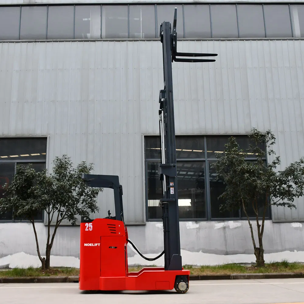 Multi-Directional 2.5 Ton Electric Side-Loading Forklift for Handling Aluminum Tubes