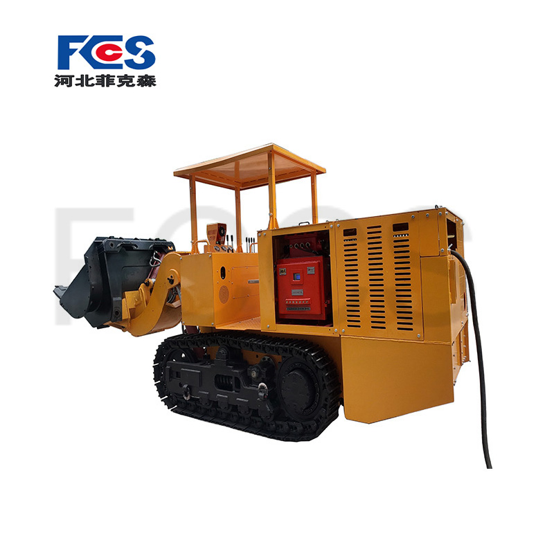 Underground Explosion-Proof Electric Side Dump Mucking Loader