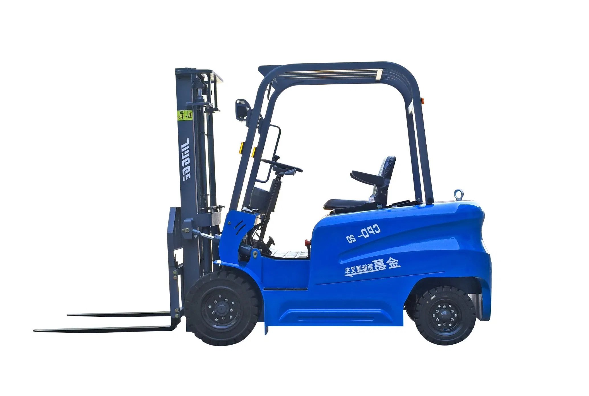 New Items 2025 CE/ISO Certified Rack System Use Vertical Cherry Picker Counterbalance Electric Forklift with Sca
