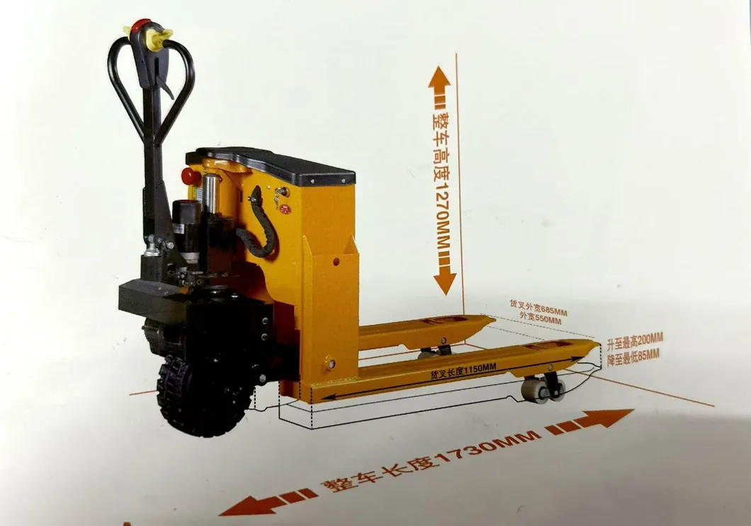 3-Ton Electric Pallet Truck Overview