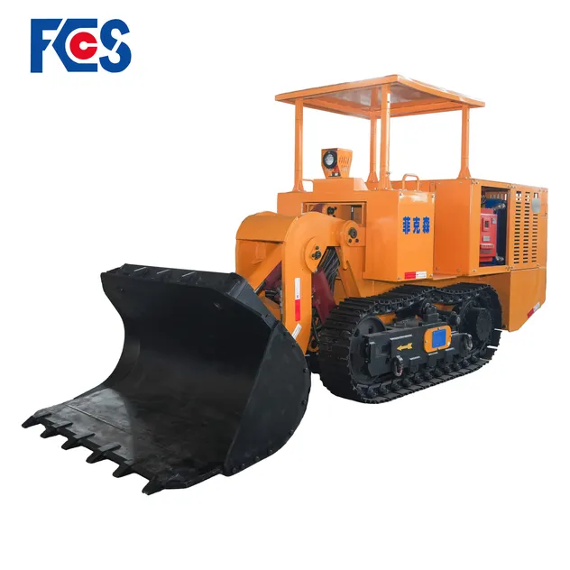 Crawler Side Dump Loader