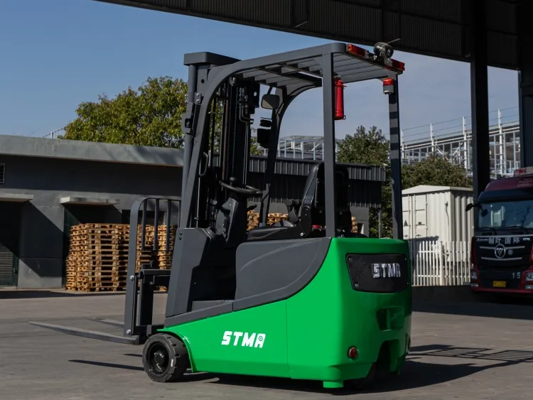 Electric Forklift Rear View
