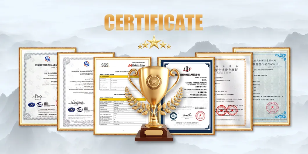 Certificates and Patents