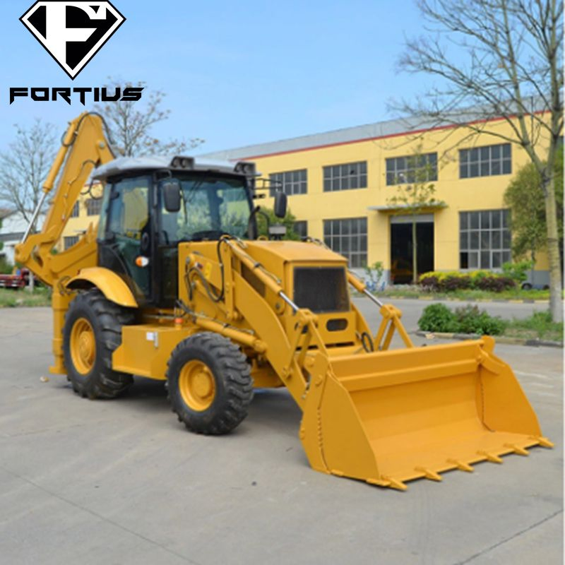 Factory Supply Agricultural/Farm/Garden 1m3 Bucket 1.6t Wheel Excavator and Multi Functional Telescopic Backhoe Loader with Weichai /Yuchai Engine.