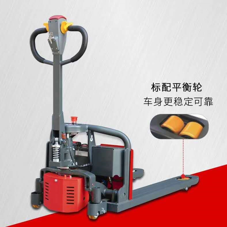 Hand Lift and Electric Drive 1600kgs Lithium Battery Mini Walkie Pallet Truck