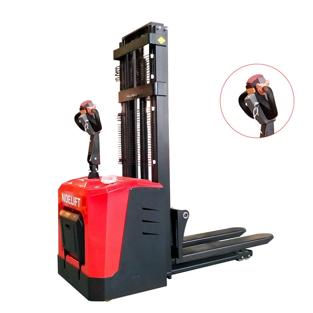 2 Ton 3 M Electric Pallet Truck Power Pallet Jack Stand on Truck Rider on Battery Pallet Jack