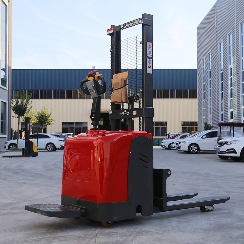Electric Stacker Hot Sale 1200kg 1500kg 1600mm 2000mm 2500mm 3000mm 3500mm Full Electric Pallet Stacker Lift Height Forklift Factory Price