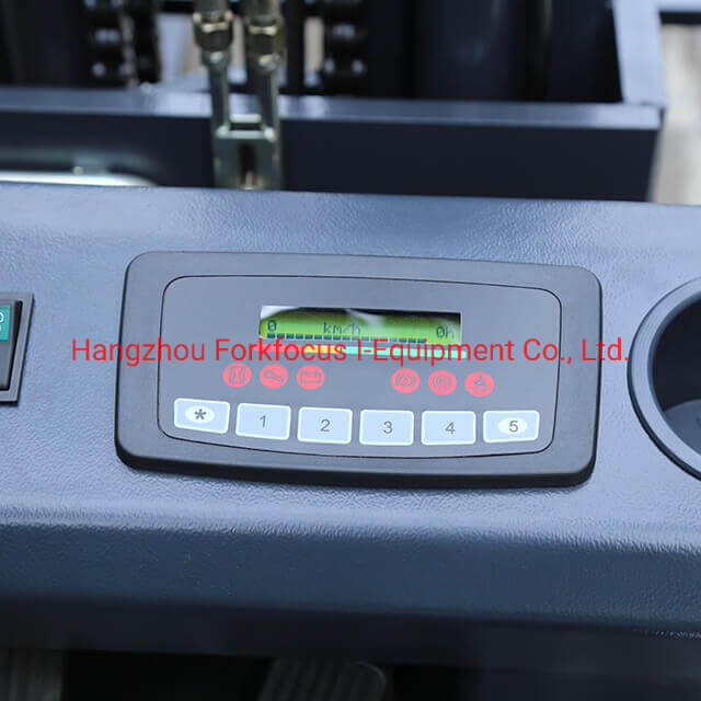 4-Wheel Electric Forklift 3.5t Counterbalance Forkfocus Machine Electric Forklift Solutions