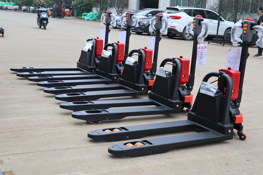 Heli Forklift 2 Ton Electric Pallet Truck 1.5 Ton Walkie Pallet Trucks with Lithium Battery