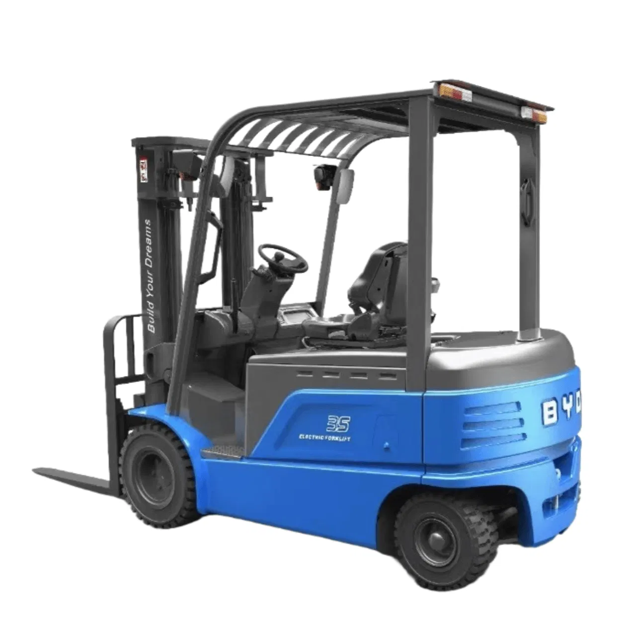 EL Version EL PRO Version 2 Ton 3 Ton 3.5 Ton Lithium Battery Counterbalance Byd Electric Forklift