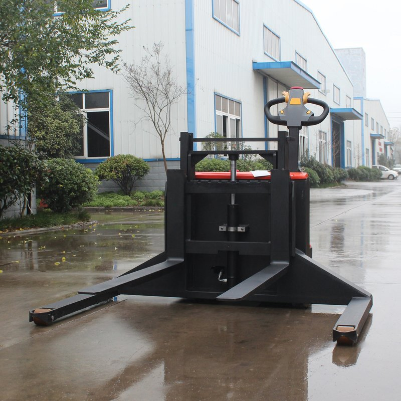 Fully Electric Pallet Walkie Powered Straddle Stacker