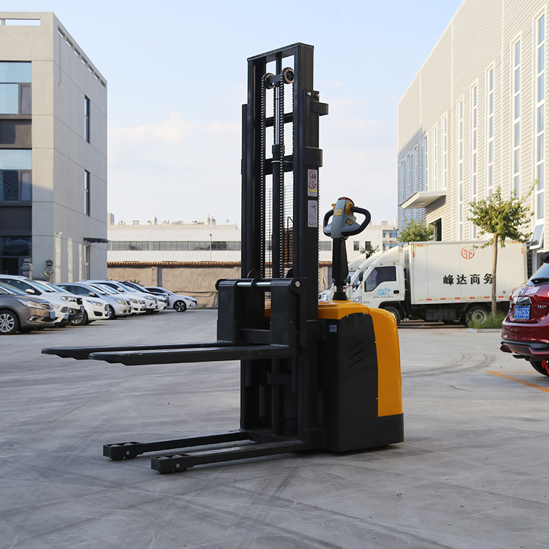 Electric Stacker Hot Sale 1200kg 1500kg 1600mm 2000mm 2500mm 3000mm 3500mm Full Electric Pallet Stacker Lift Height Forklift Factory Price