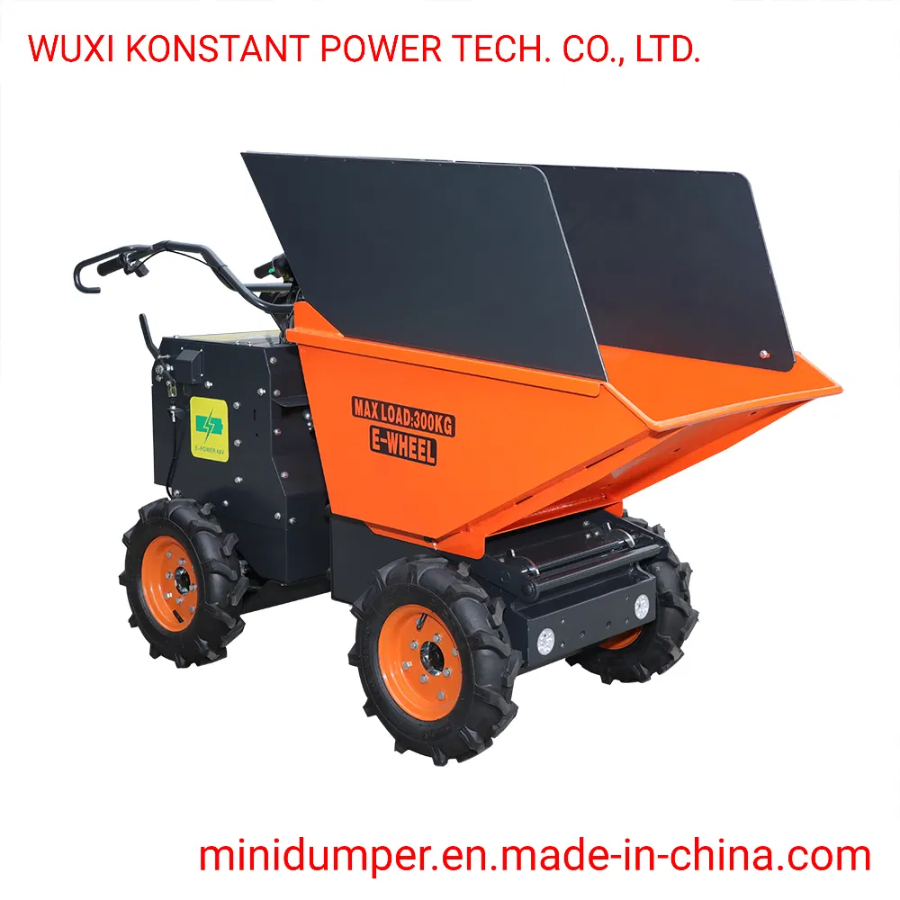 4WD Electric Garden Loader with Extension Sides