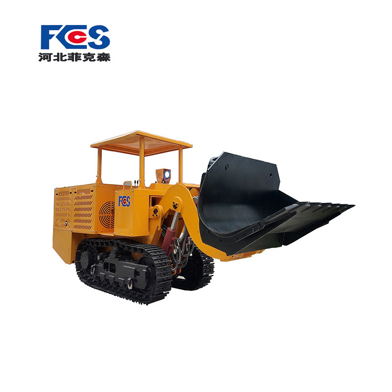 Underground Coal Mine Explosion-Proof Electric Side Dump Rock Loader