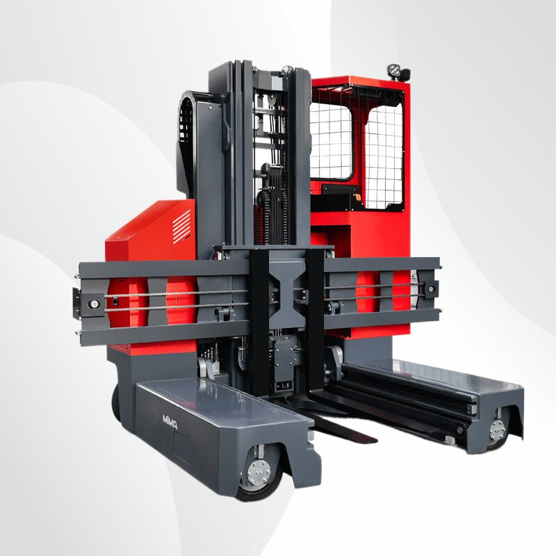 Multi Directional Forklift for Warehouse with 4 Forks Available