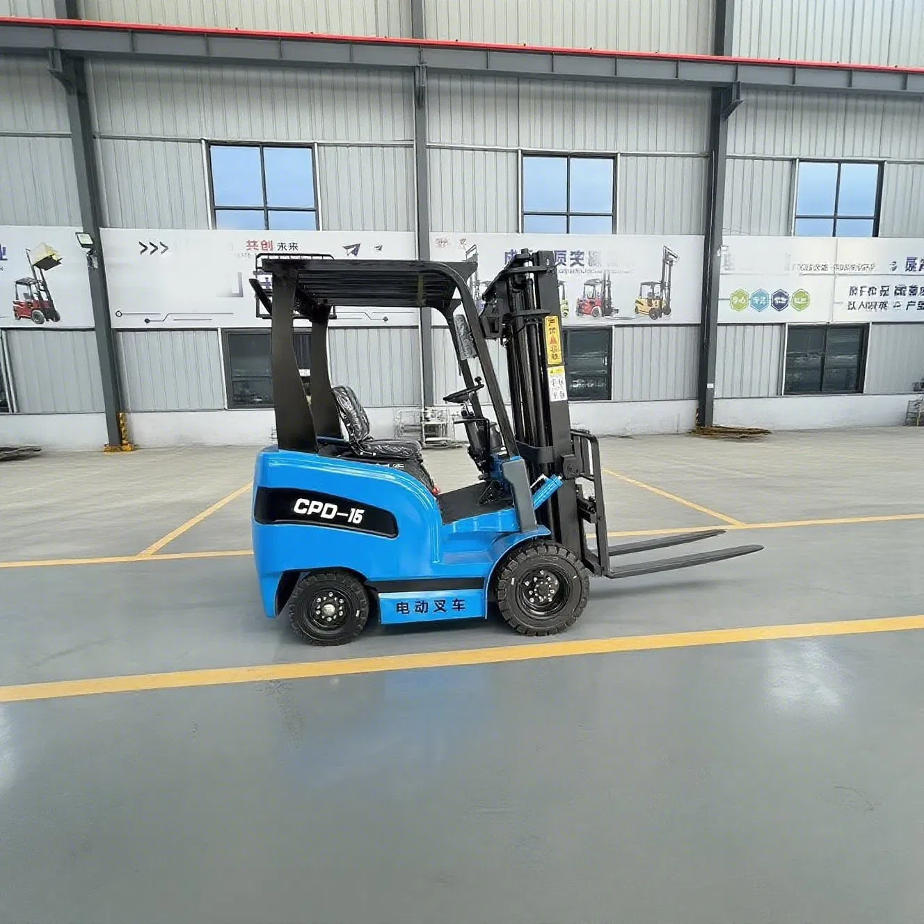 Dual-Fuel Engine Forklift Made in China, Explosion-Proof Electric Forklift for Gas Station