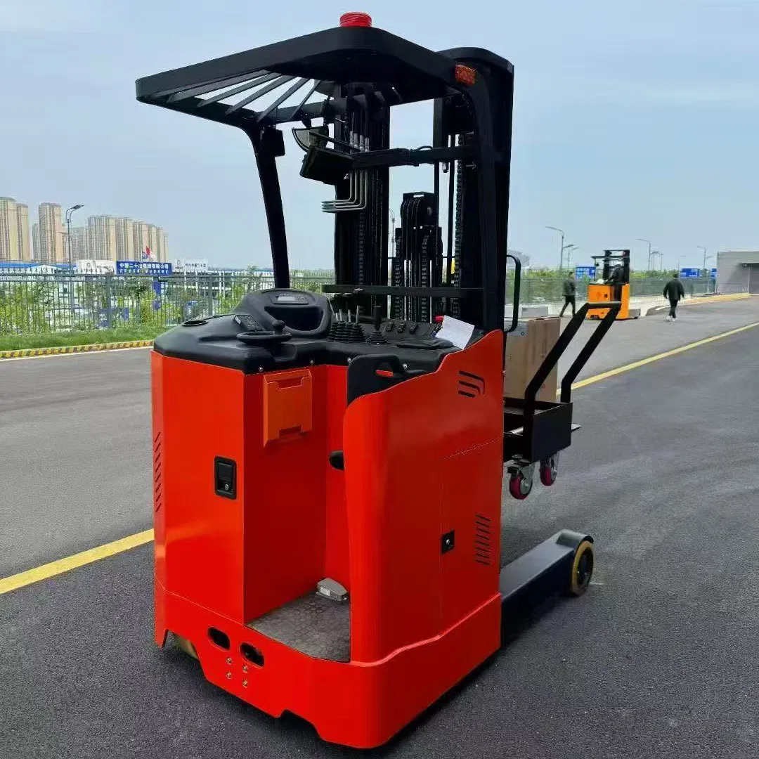 Multi Directional Electric Lithium Battery Forklift Reach Truck Pallet Stacker