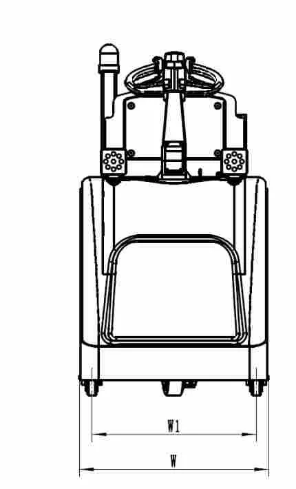 Tow Tractor Detail 2