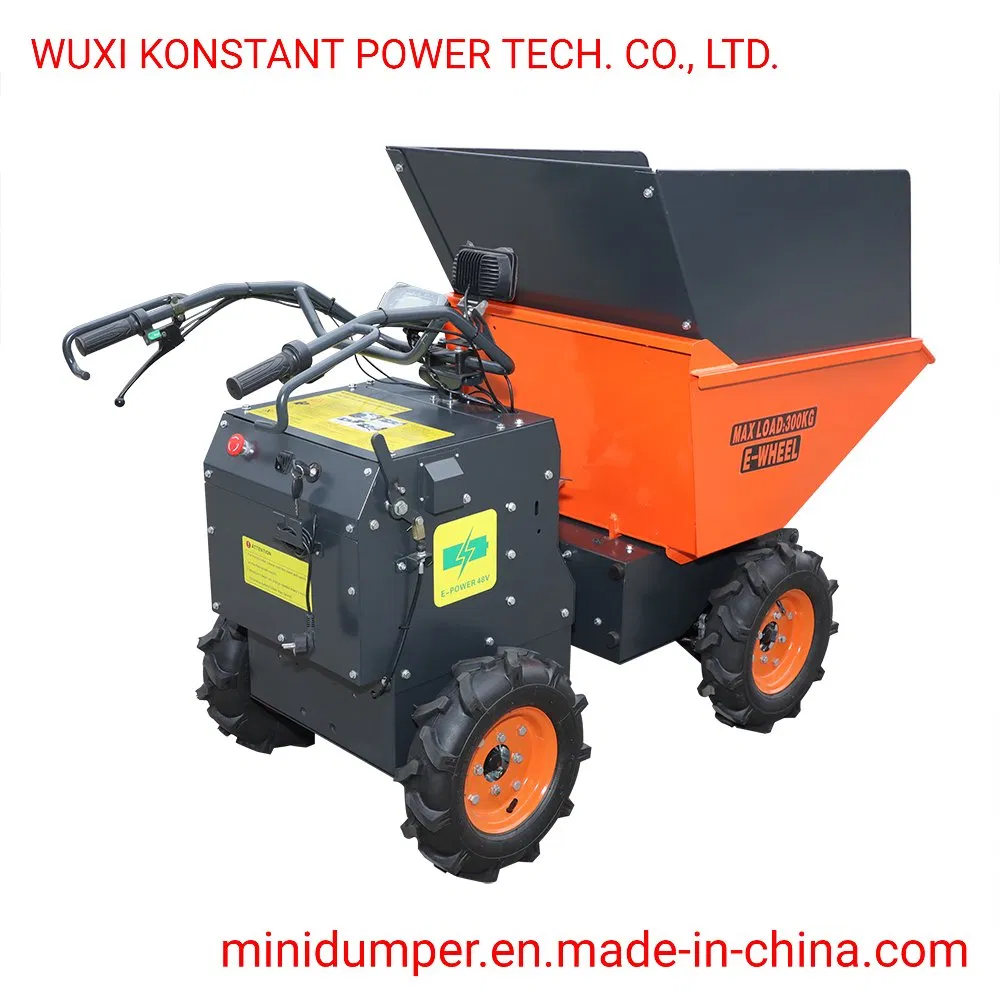 4WD Electric Garden Loader with Extension Sides