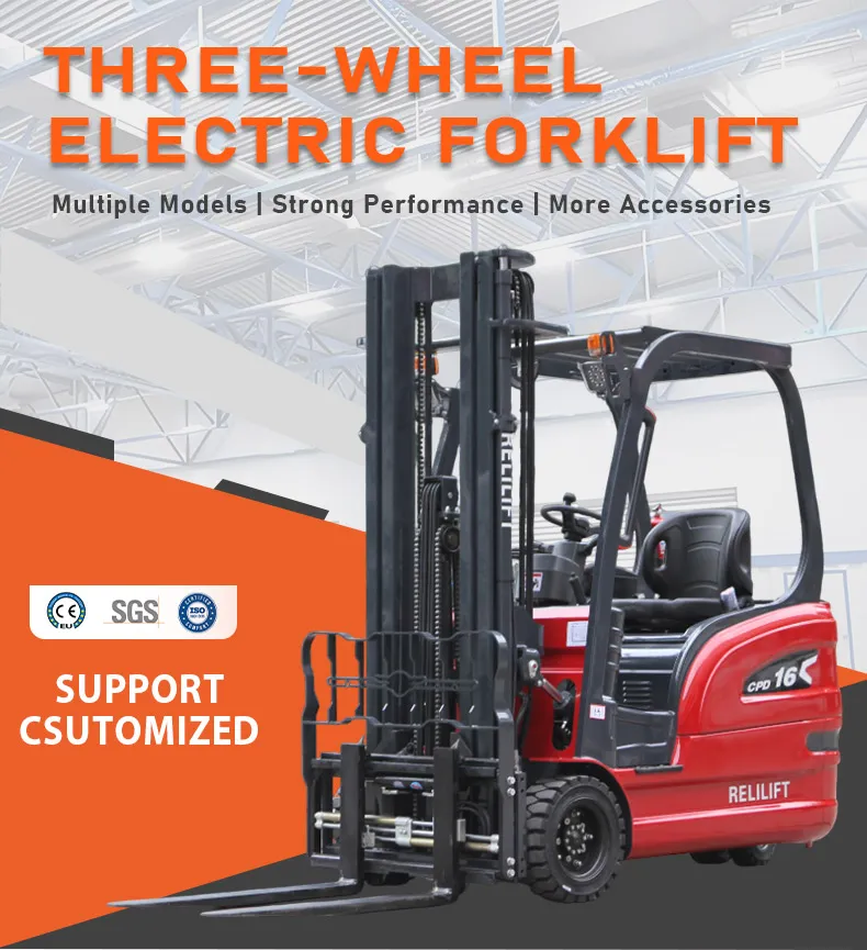 3 Wheel Electric Forklift