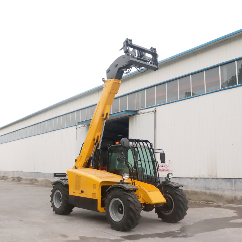 3000kg Electric Diesel Engine Rough Terrain Mini Telescopic Boom Crane Lift Handler 4X4 Wheel Loader Telehandler Forklift Truck