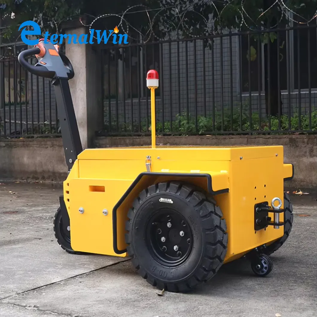 Electric Tug Tow Tractor Rear View