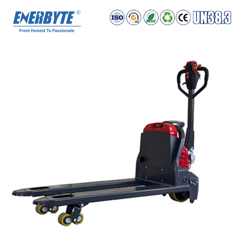 En Electric Pallet Truck 1.5 Tonne 2 Tonne Lithium Battery Walkie Pallet Truck Electric Forklift (electric lowering) /Small Forklift