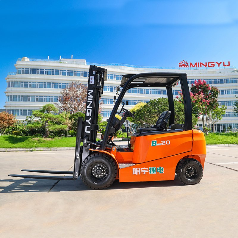 Mingyu Factory Price 2/3/Ton 2000kg with Side Shift and Solid Tyres Counterbalance Mini Full Electric Forklift Price for Brand New Electric Fork Lift
