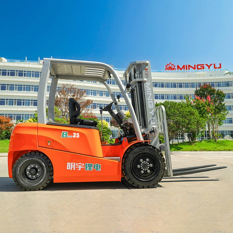 Chinese Brand 2ton 2.5t 3t 3.5t 4t Electric Multi-Directional Forklift with Fork Positioner