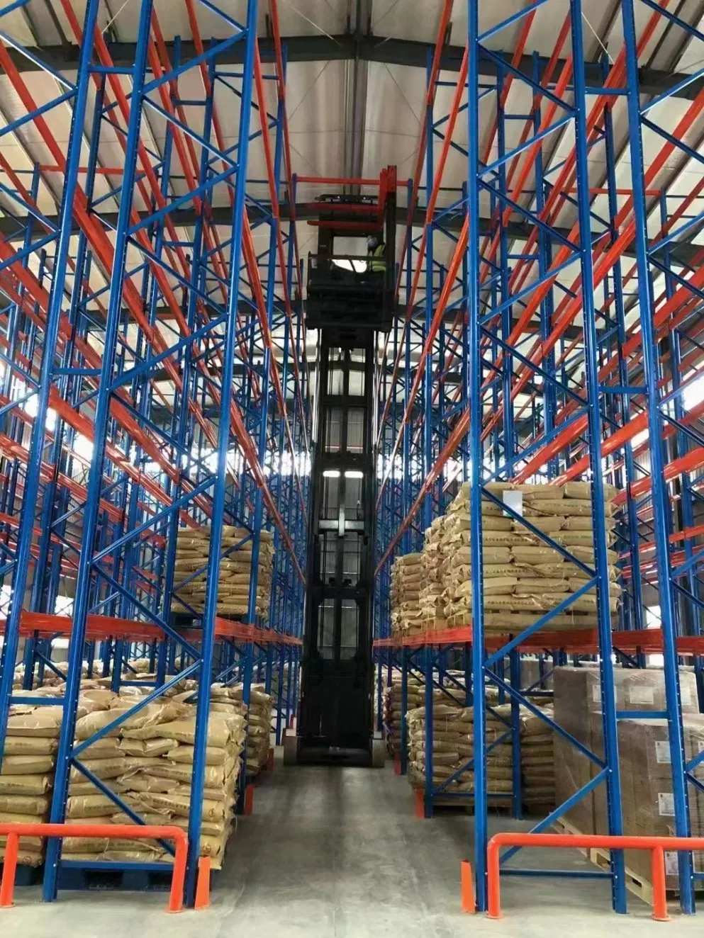 Very Narrow Aisle Vna Truck Forklift Electric Forklift Truck for Storage Steel Pallet Racking