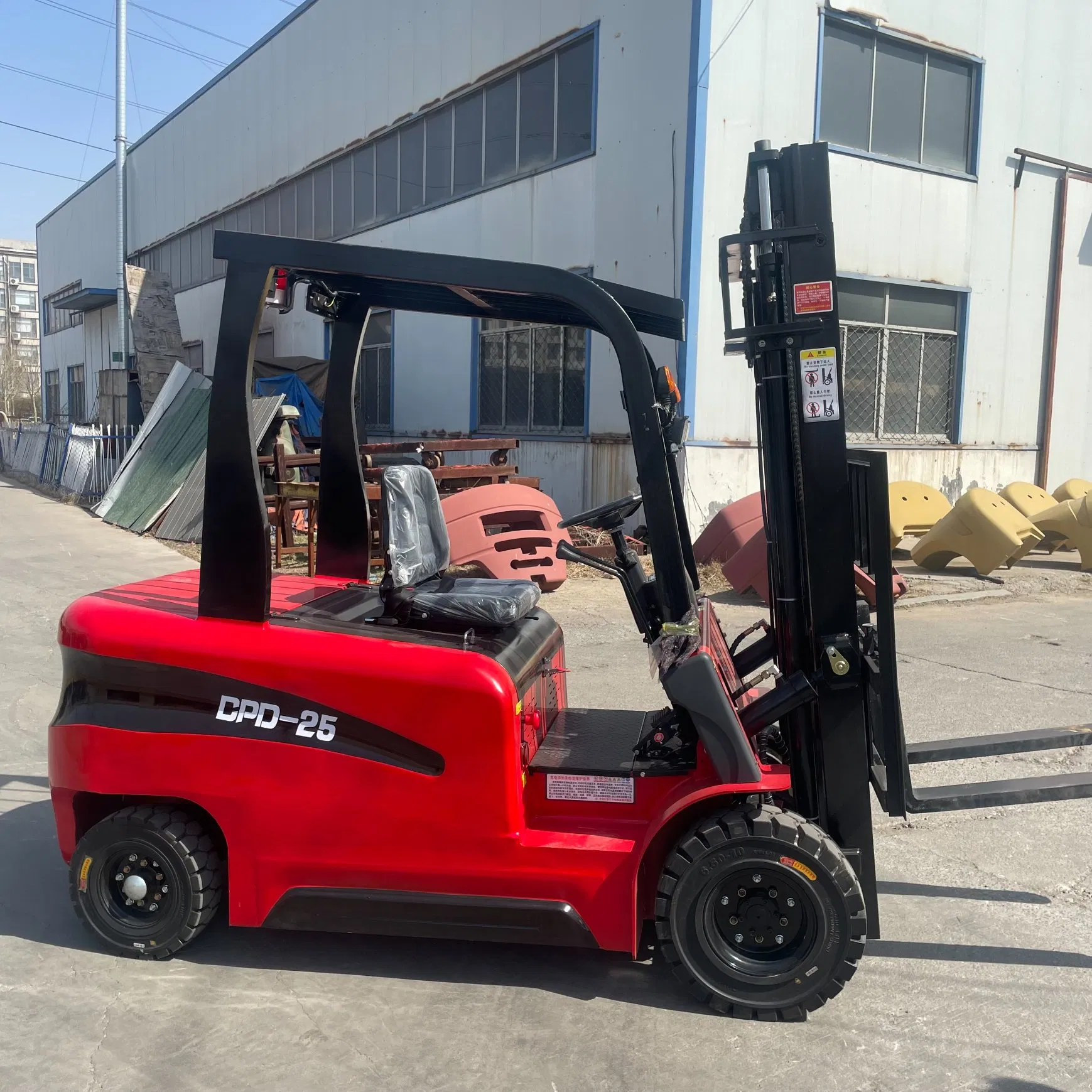 Manufacturer 2.5/1.5t/Ton 2500kg 1500kg with Side Shift and Solid Tyres Counterbalance CE Mini Electric Forklift Price for Brand New/Pallet/Manual