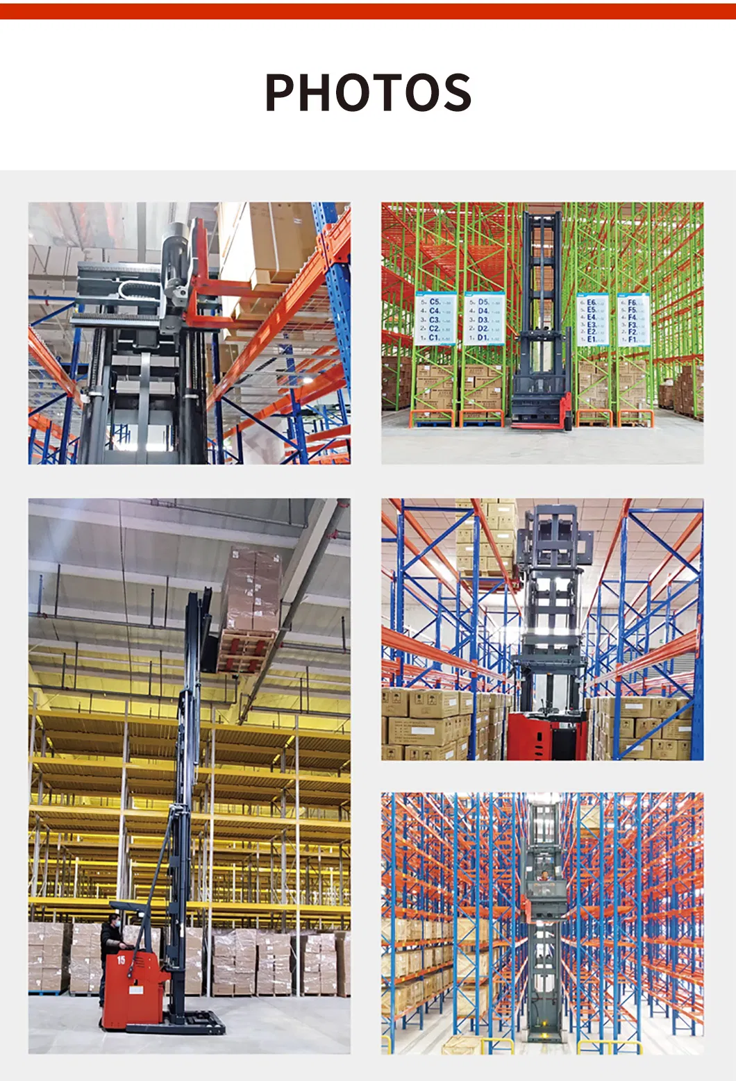 VNA Forklift Details 16
