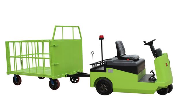 2 Ton Electric Tow Tractor Trailer Battery Truck