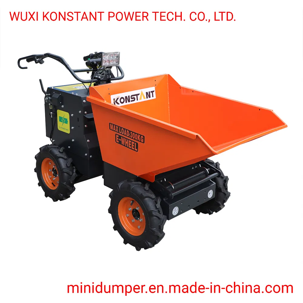 4WD Electric Garden Loader with Extension Sides