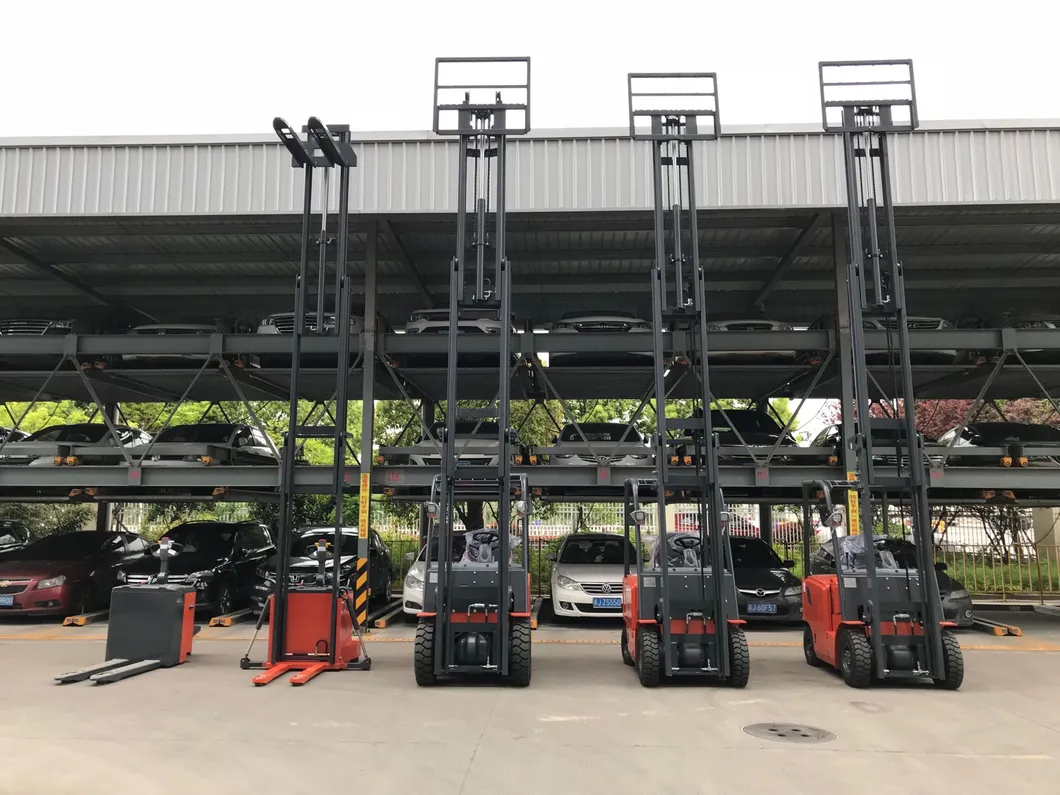 Electric Forklift Front View